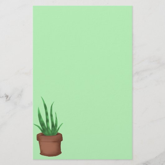 Papeterie Joli Plante pointé (Devant)