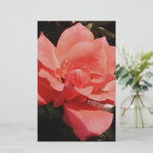 Papeterie Joli rose rose Peach floral (Debout devant)