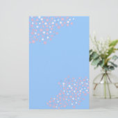 Papeterie Joli Snowflakes d'hiver (Debout devant)
