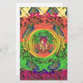 Papeterie Jolie et belle florale Motif Art Imprimer Design (Devant / Derrière)