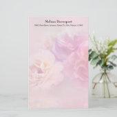 Papeterie Jolie oeillette rose Stylo Photographie (Debout devant)