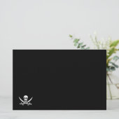 Papeterie Jolly roger drapeau de pirate (Debout devant)