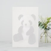 Papeterie Jouet Panda noir et blanc (Debout devant)