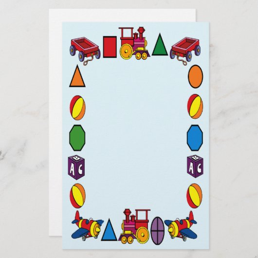 Papeterie jouets (Devant / Derrière)