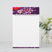 Papeterie Joueur pourpre de casino de Las Vegas de passion (Debout devant)