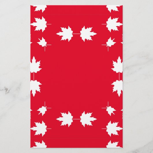 Papeterie jour du canada (Devant)