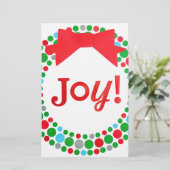 Papeterie Joy Wreath (Debout devant)