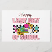 Papeterie Joyeuse Dernière journée d'école (Devant)