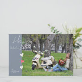 Papeterie Joyeuse Saint-Valentin Photo de script moderne (Debout devant)