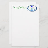 Papeterie Joyeuses fêtes (Devant / Derrière)