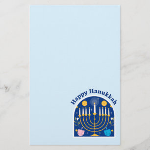 Papeterie Joyeuses Fêtes de Hanouka