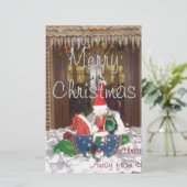 Papeterie Joyeuses vacances de Noël loin de la maison Inspir (Debout devant)