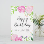 Papeterie Joyeux anniversaire (Debout devant)