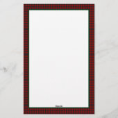 Papeterie Joyeux camion de Noël et arbres (Dos)