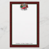 Papeterie Joyeux camion de Noël et arbres (Devant)