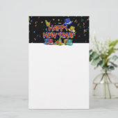 Papeterie Joyeux Casquettes du Nouvel An (Debout devant)