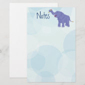 Papeterie Joyeux éléphant (Devant / Derrière)