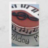 Papeterie Joyeux gâteau de maman d'anniversaire (Devant / Derrière)