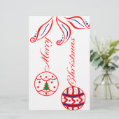 Papeterie Joyeux Noël (Debout devant)