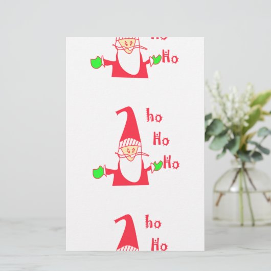 Papeterie Joyeux Noël Joyeux Noël Drôle Père Noël Hohoho (Debout devant)