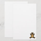 Papeterie Joyeux Ours Brown (Devant / Derrière)