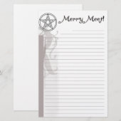 Papeterie Joyeux païen de rassemblement stationnaire (Devant / Derrière)