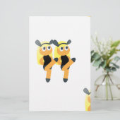 Papeterie jumeaux émoji (Debout devant)