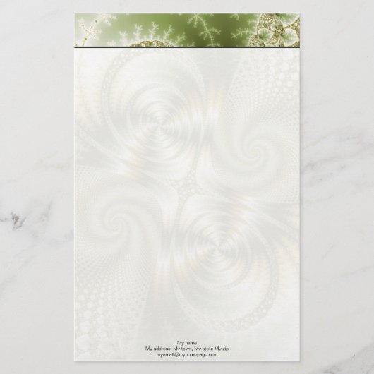 Papeterie Junction - Mandelbrot Art (Devant)