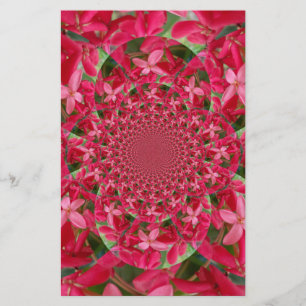 Papeterie Kaleidoscope de Crimson : Blood Milkweed Flower Ar