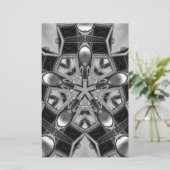 Papeterie Kaleidoscope gris foncé Star... (Debout devant)