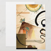 Papeterie Kandinsky Abstrait (Devant / Derrière)