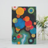 Papeterie Kandinsky Impulse Abstrait Profond Huile sur Toile (Debout devant)