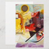 Papeterie Kandinsky Jaune Rouge Bleu (Devant / Derrière)