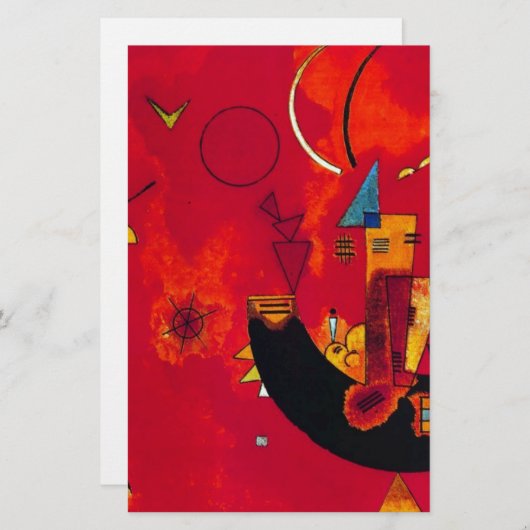 Papeterie Kandinsky Mit et Contre (Devant / Derrière)