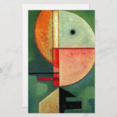 Papeterie Kandinsky peinture Abstraite ascendante (Devant / Derrière)