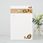 Papeterie Kawaii Halloween (Debout devant)