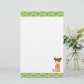 Papeterie Kawaii Kokeshi (Debout devant)