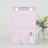 Papeterie Kawaii Maltese (Debout devant)