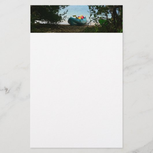 Papeterie Kayaking aux îles Virgin (Devant)