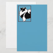Papeterie Keeshond Graphics - Cute Original Chig Art (Devant / Derrière)