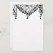 Papeterie Keffiyeh Écharpe palestinienne tissu traditionnel (Devant / Derrière)