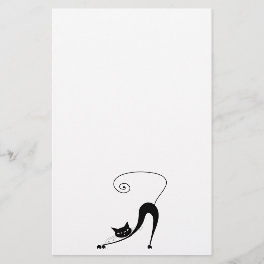 Papeterie Kitty fantaisie noir 2 (Devant)