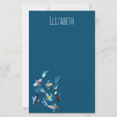 Papeterie Koi aquarelle (Devant)