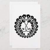 Papeterie Kujo wisteria H (Devant / Derrière)