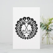 Papeterie Kujo wisteria H (Debout devant)