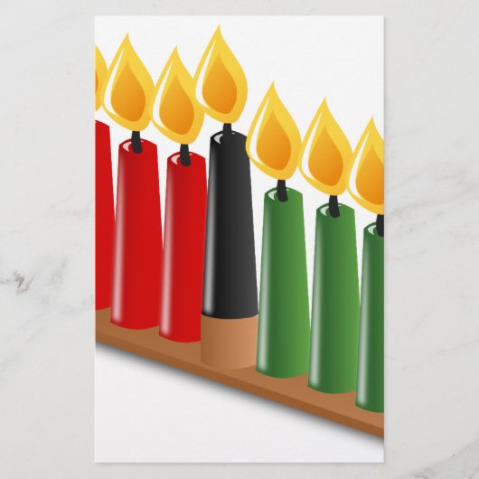 Papeterie kwanzaa africain (Devant)