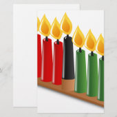 Papeterie kwanzaa africain (Devant / Derrière)