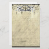 Papeterie La boule de Halloween (Devant / Derrière)