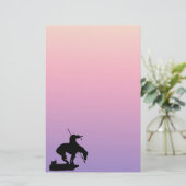 Papeterie La fin du papier à papier à lettres Silhouette Tra (Debout devant)