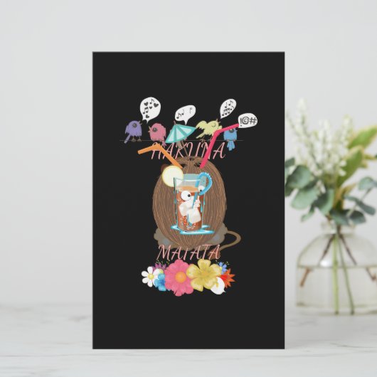 Papeterie La générosité de la nature tropicale" La citronnel (Debout devant)